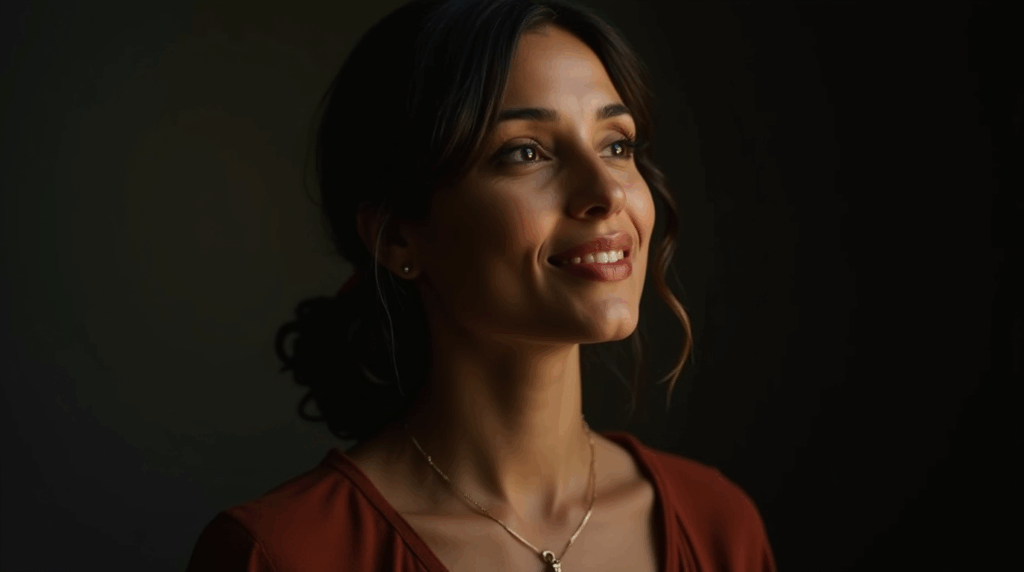 Estudo Completo do Salmo 23 - mulher em contemplação espiritual