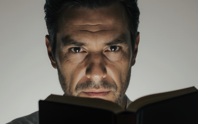 Os Falsos Profetas segundo a Bíblia - Homem estudando Escrituras Sagradas