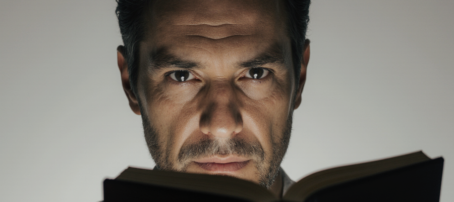 Os Falsos Profetas segundo a Bíblia - Homem estudando Escrituras Sagradas